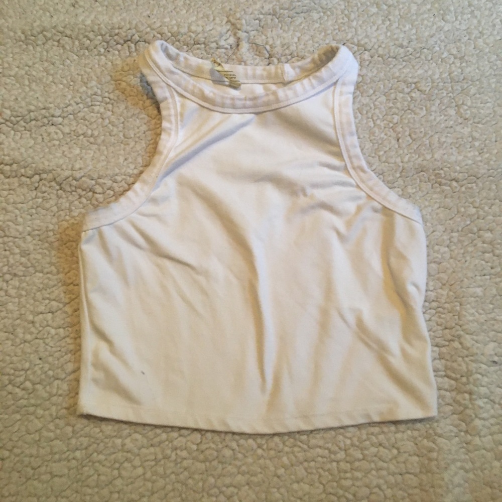 White Aeropostale crop top